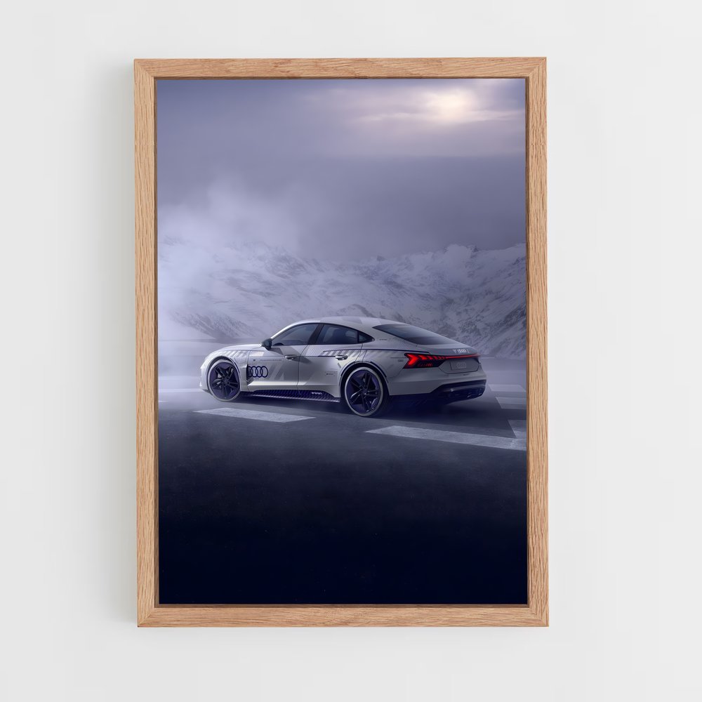 Poster Vitesse d'Argent – affiche Audi (vue 4)